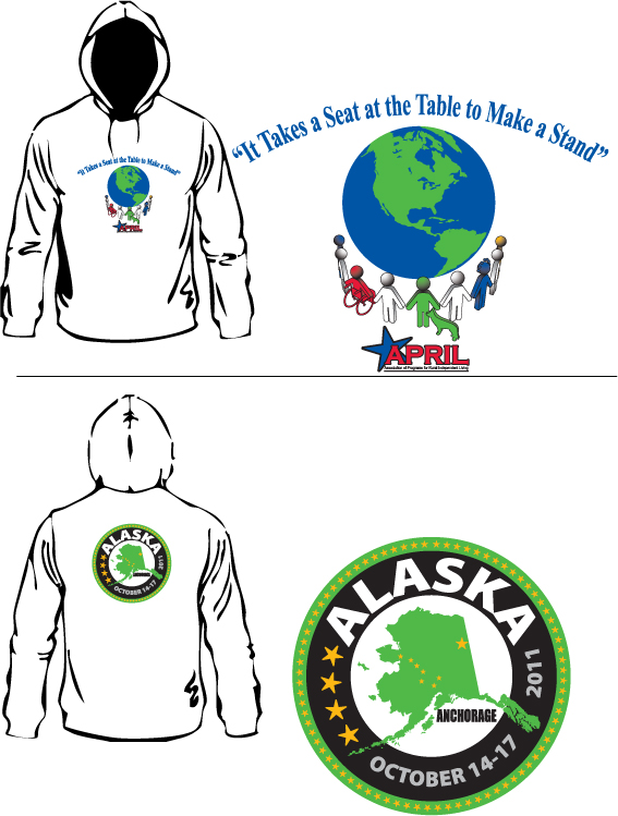 APRIL Alaska Hoodie - 30 contribution includes shipping